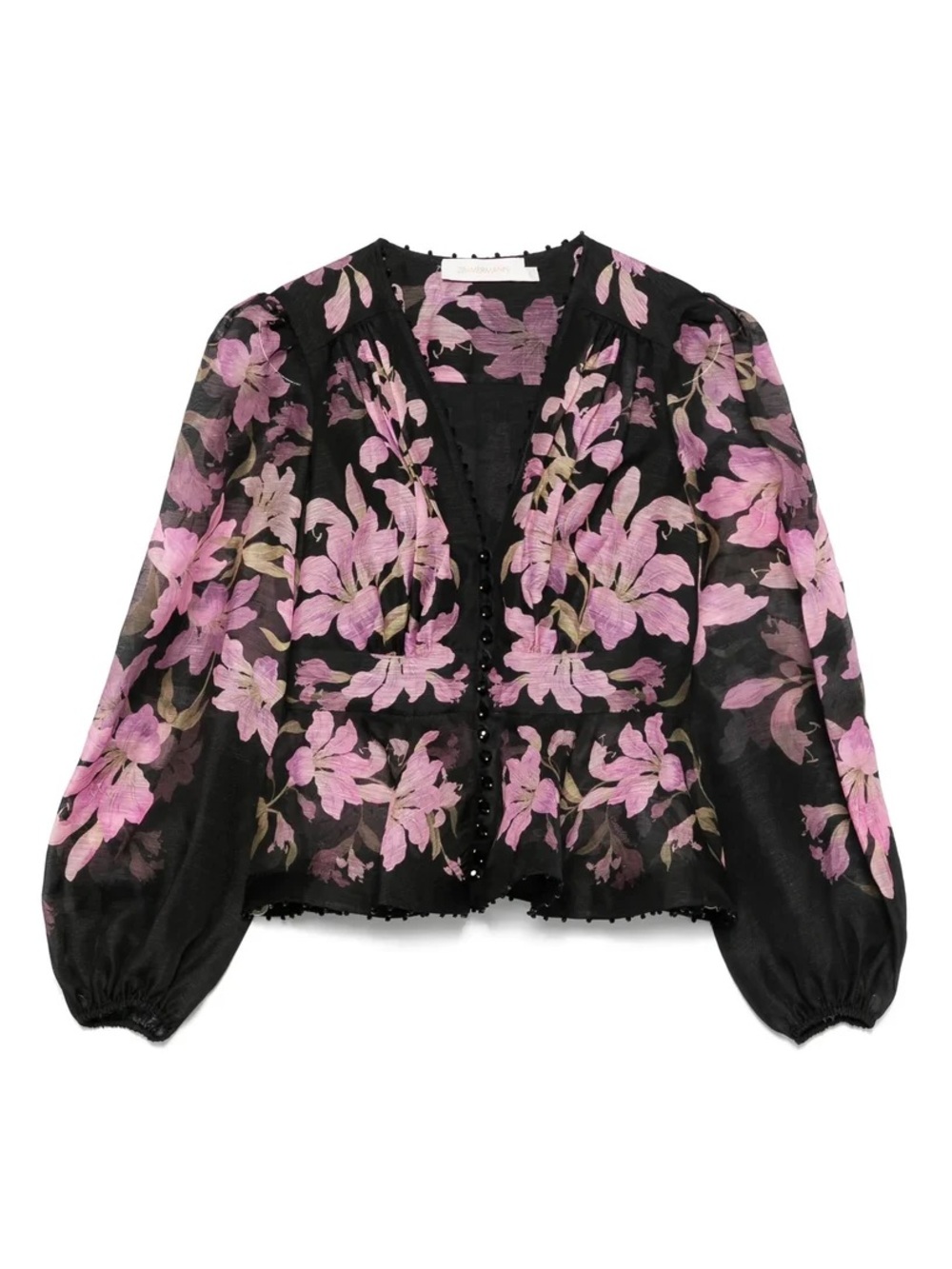 Zimmermann Dawning V-Neck Blouse